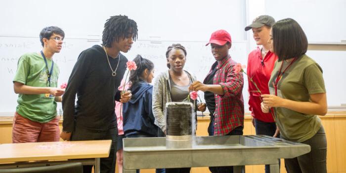 TAMUC chemistry experiment